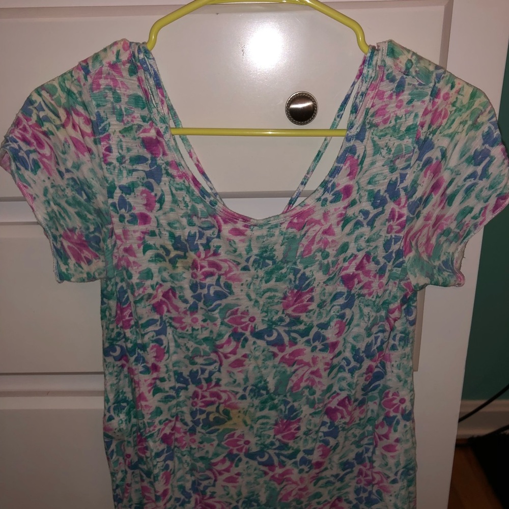 colorful shortsleeved shirt